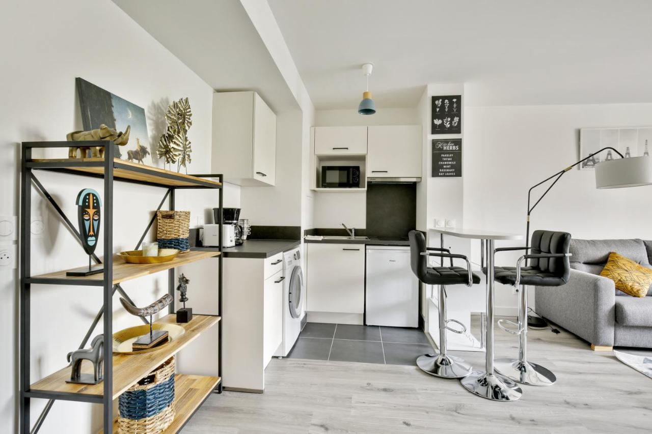 Chic Studio Near Paris - La Defense Bezons Extérieur photo