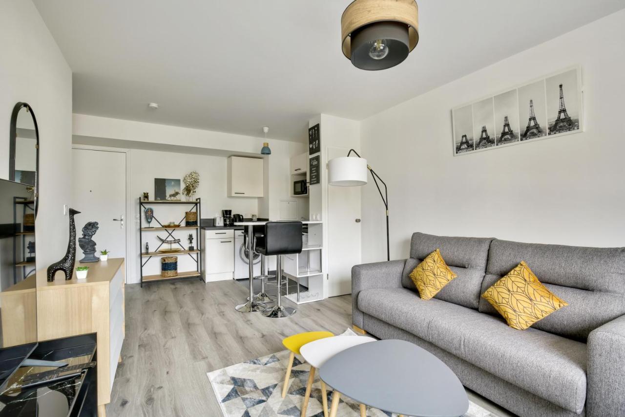 Chic Studio Near Paris - La Defense Bezons Extérieur photo